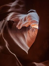 Close-up of rock formation