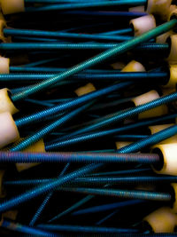 Full frame shot of work tools in factory