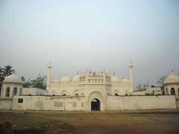 View of historic building against clear sky