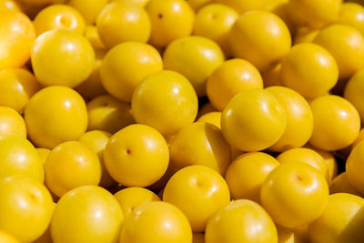 Full frame shot of oranges