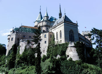 Low angle view of church