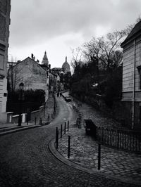Building with trees in background