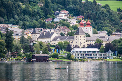 River with buildings in background