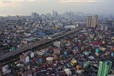 Aerial view of cityscape