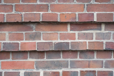 Full frame shot of brick wall