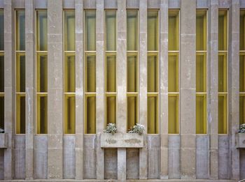 Full frame shot of wall with windows