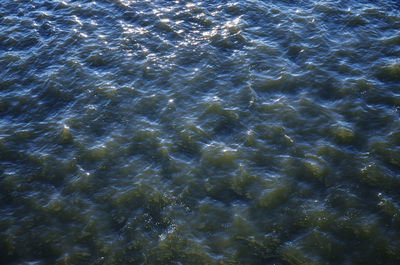 Full frame shot of rippled water