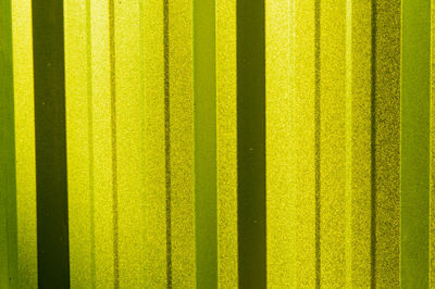 Full frame shot of yellow curtain