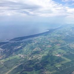 Aerial view of landscape