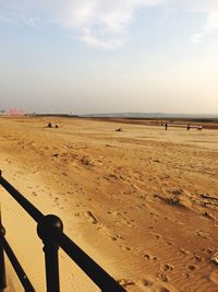 Scenic view of beach