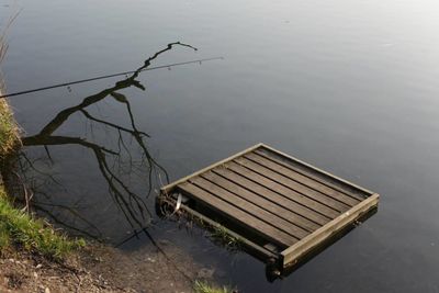 View of lake against sky