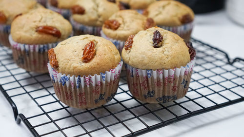 Close-up of cupcakes