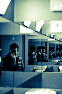 Group of people at airport