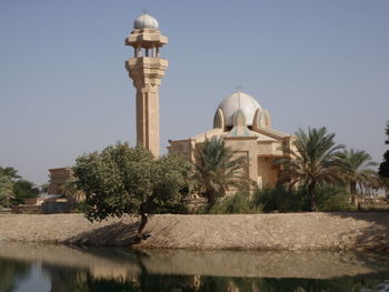 Built structure in water