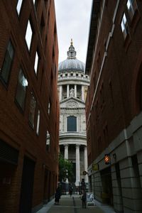 Low angle view of building against sky