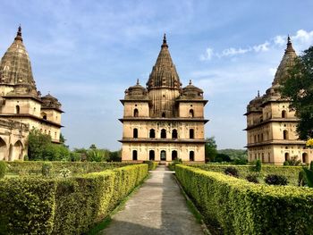 View of historical building against sky