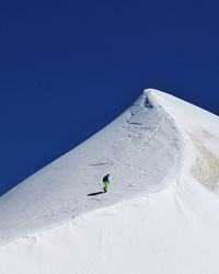 View of blue sky