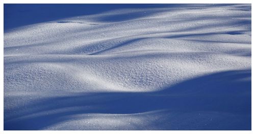 Full frame shot of snow