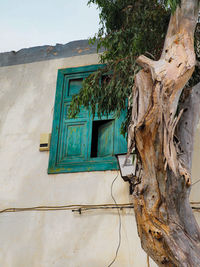 Low angle view of old building