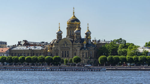 Church of the assumption of the blessed virgin mary on lieutenant schmidt embankment