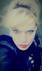 Portrait of young woman