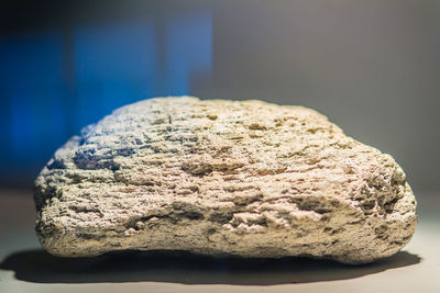 Close-up of bread on table