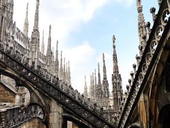 Low angle view of cathedral against sky