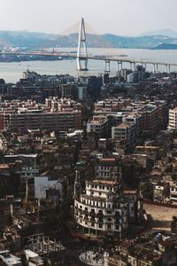 Aerial view of cityscape