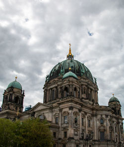 Low angle view of building against sky