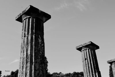 Low angle view of built structure