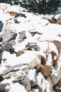 Close-up of snow