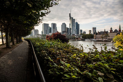 View of buildings in city