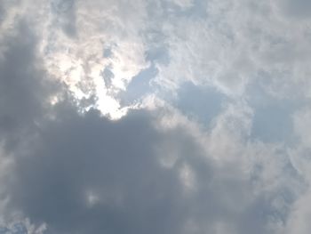 Low angle view of sky