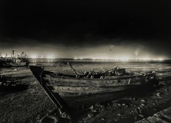 Boats in sea