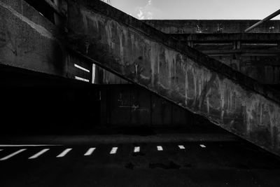 Interior of abandoned building