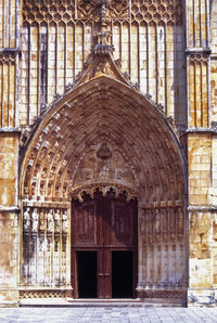 Entrance of old building