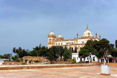 View of historic building against sky