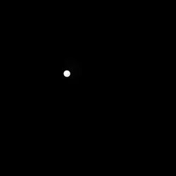 Low angle view of moon against sky at night