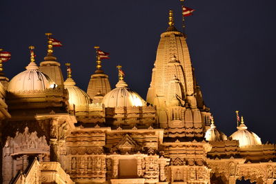 Low angle view of temple