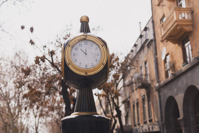 Close-up of clock