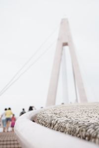 Low section of people on beach
