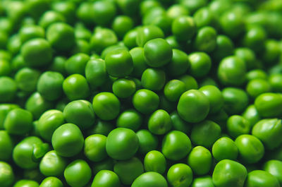 Full frame shot of green beans