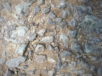 Full frame shot of stone wall