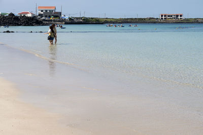 Women at beach