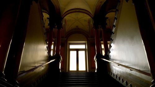 Corridor of building