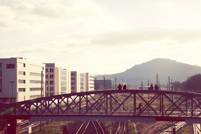 City against sky