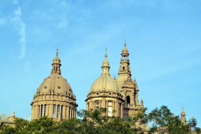 Low angle view of building against sky