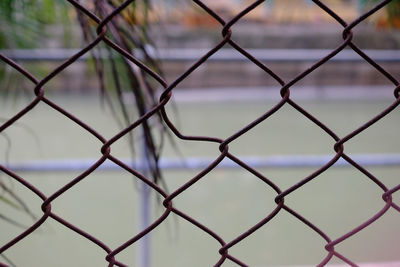 Full frame shot of chainlink fence