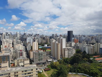 Cityscape against sky