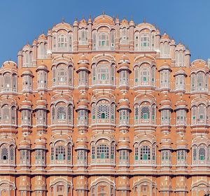 Low angle view of historical building